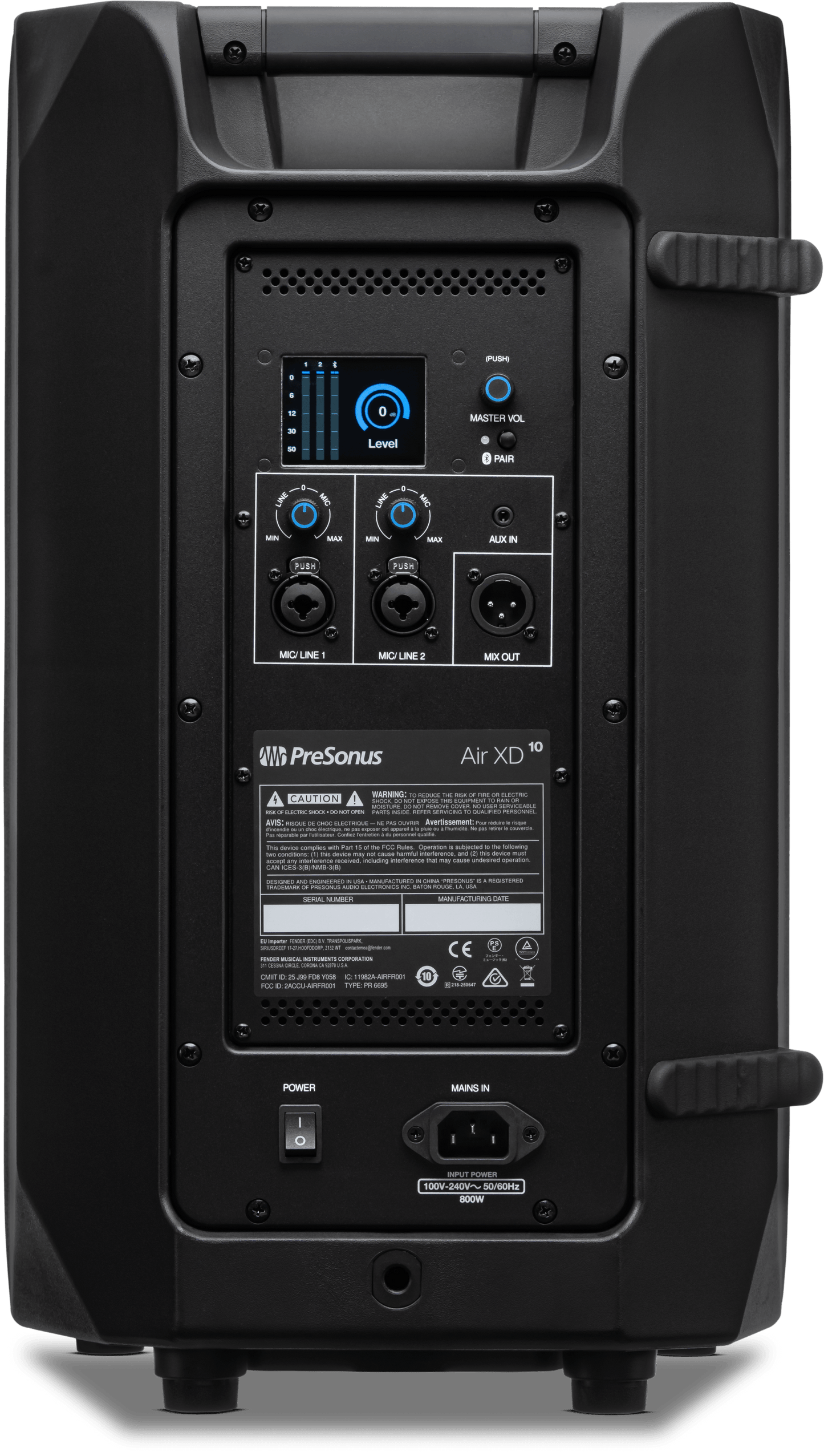 AIR XD 10 1x10" 2-Way Active Extended Definition Loudspeaker