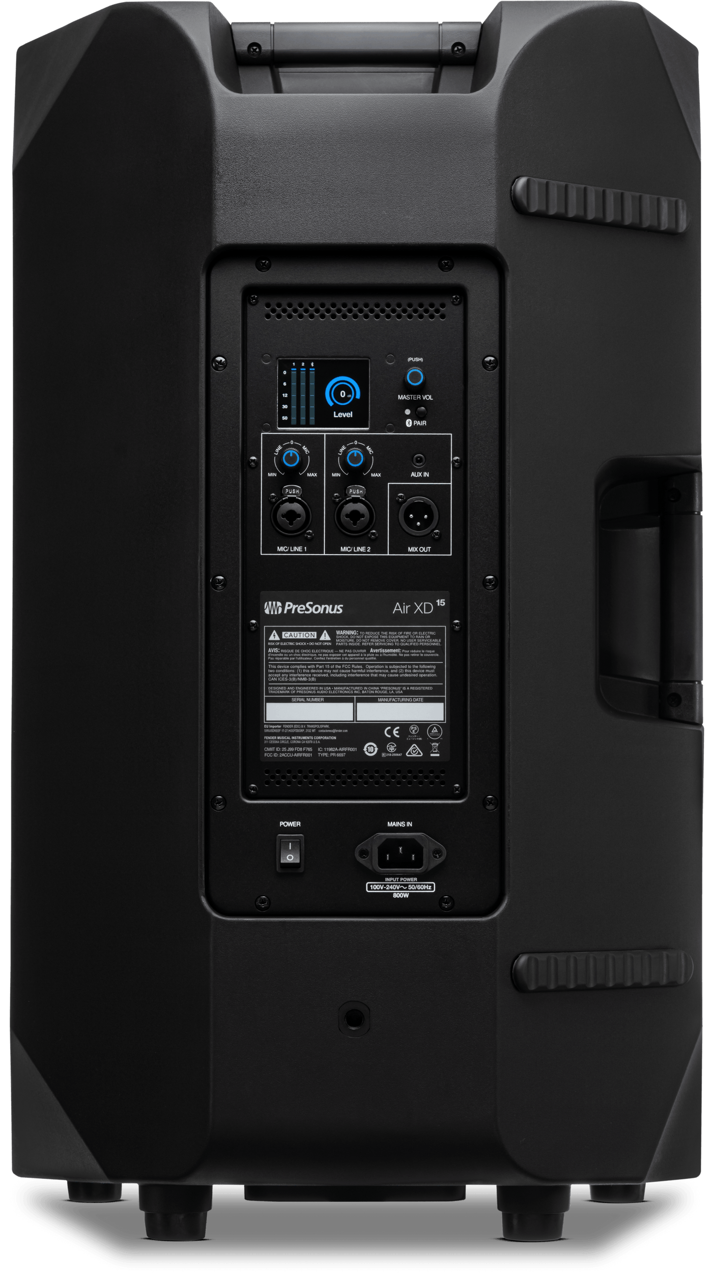 AIR XD 15 2-way 1 x 15" Active Extended Definition Loudspeaker